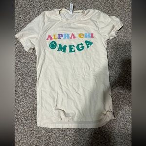 Alpha Chi sorority shirt